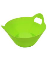 Plastikschalen mit Griffen Ø27cm 8St. grün