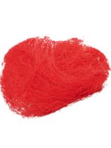 Sisal rot gefärbt 250g