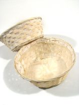Spanschale rund geweißt 8 St. Ø 20cm