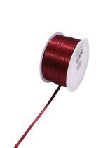 Geschenkband Dekorationsband 3mm x 50m bordeaux