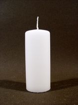 Stumpenkerzen 120/50 12St. weiss