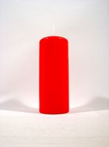 Stumpenkerzen 150/60 6St. rubin