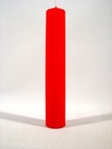 Stumpenkerzen 200/34 4St. rubin