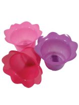 Topf Blüte Ø 10,5cm x 9cm lila/fuchsia/pink 25St.