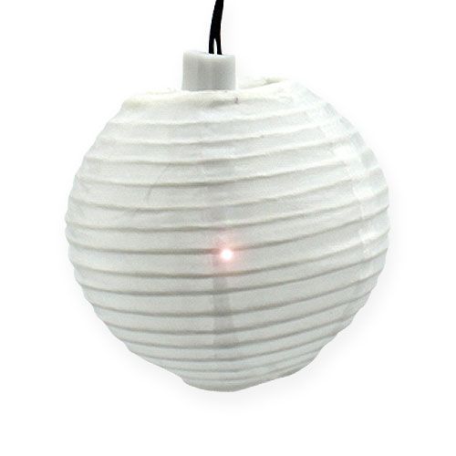 China-Laterne mit LED, Weiß 9,5m 20L preiswert online kaufen