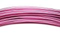 Aluminiumdraht 2mm 100g rosa