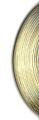 Aluminium Flachdraht in 10 m Ring gold