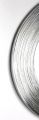 Aluminium Flachdraht in 10 m Ring silber