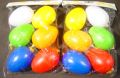 Plastikei 10cm sort. 12St.  