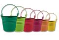 Eimer Ø6cm H5,5cm 12St. verschiedene Farben