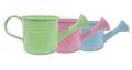 Gießkanne Ø7,5cm H7,5cm 8St. pink/grün/blau pastell