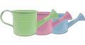 Gießkanne Ø11cm H9cm 8St. pink/grün/blau pastell
