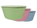 Schale rund Ø18cm H9cm 6St. pink/grün/blau pastell