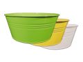 Schale rund Ø18cm H9cm 6St. gelb/grün/weiß