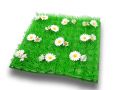 Grasmatte 25x25cm m.Gänseblümchen