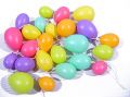 Eier Plastik sort. 24St