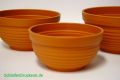 R-Schale Plastik terrakotta 17 cm