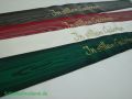 Trauerband farbig sortiert 