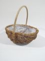 Kartoffelkorb 21cm m.Folie natur