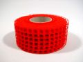 Gitterband 4,5cmx10m rot
