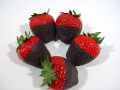 Erdbeeren mit Schokolade 5-teilig