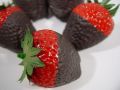 Erdbeeren mit Schokolade 5-teilig