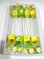 Eimer am Pick 4cm gelb/grün (8St.)