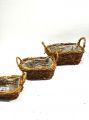 Rebenschale eckig 17-25cm (3St.)
