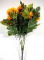 Chrysantheme gelb mit 7 Blüten