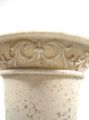 Grabvase Blume sandstone natur