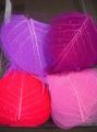 Willowblätter skelletiert lila/pink (200St.)
