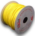 Draht umwickelt 50m Gelb