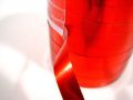 Kräuselband glänzend 10mm 250m rot