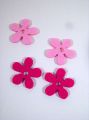Filzblume 3cm 24St. rosa/pink