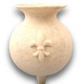 Grabvase Lilie bauchig Sandstone 