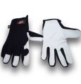Kixx Lycra Handschuhe Gr.10 Schwarz, Hellgrau