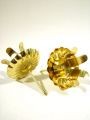 Kerzenhalter Ø4cm am Stift gold 4St.