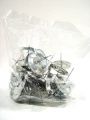 Kerzenhalter mit Dorn, silber (6 cm), 36 St.