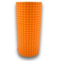 Manschettenpapier 25cm 80m Orange Karo