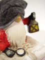 Nikolaus mit Filzmütze, 18 cm