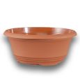Pflanzschale aus Plastik Ø20cm Terrakotta