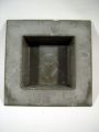 Plastikschale 20x20cm eckig anthrazit 4St.