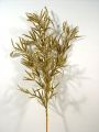 Ruskus Glitter 74cm schmal gold 6St