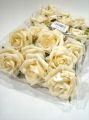 Foamrosen 7cm creme (18St.)