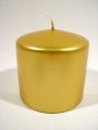Stumpenkerzen  100/100 4St. gold