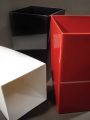 Pflanzenvase Milano Diamond, 23 l 47cm rot