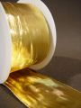 Goldenes Geschenkband, 6,0cm 25m, gold