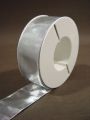 Silbernes Geschenkband, 4,0cm 25m