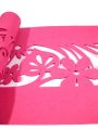 Filzvorhang m. Muster 45cmx240cm pink