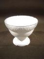Pokal a. Sockel Ø 11,5cm H9,5cm weiß